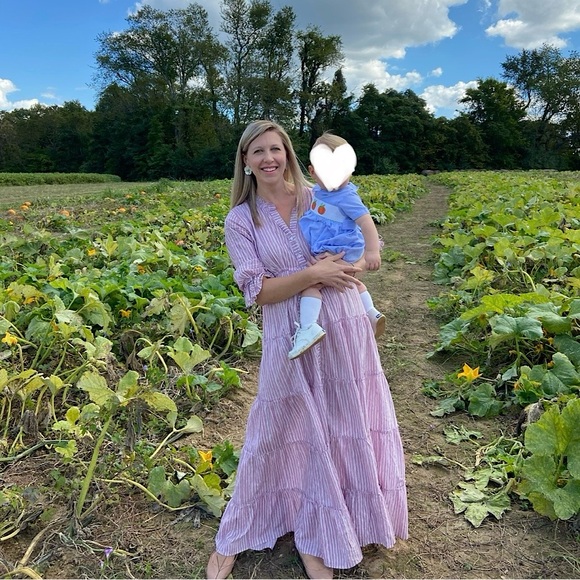 Seraphina London Striped Maxi Dress - Picture 1 of 9